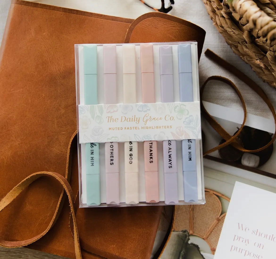 Muted Pastel Highlighters