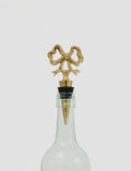 Gold Bow Wine Stopper