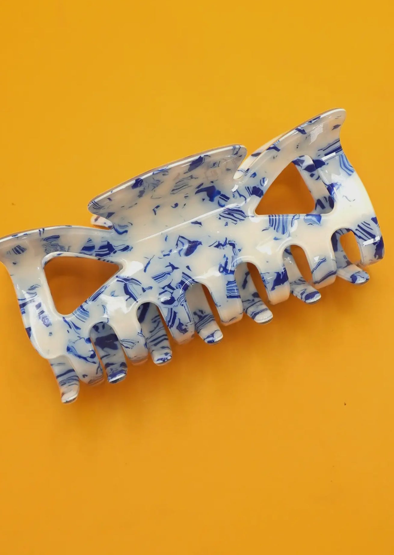 Vintage Toile Claw Clip