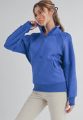 Cobalt Half Zip
