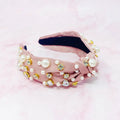Jeweled Pink Headband